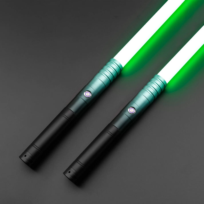 Double Swords 2PCS Child Lightsaber Metal Blaster Saber Children